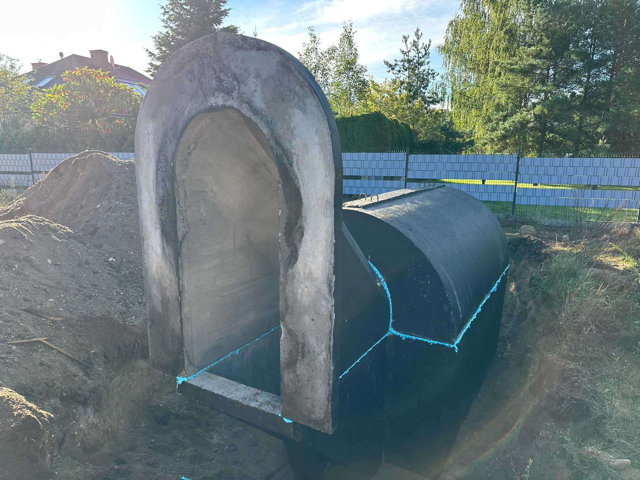Realizacja – piwnica betonowa B1 – Supraśl